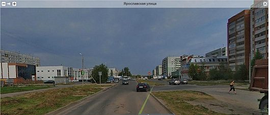 Светофоры, знаки, разметка, дороги (2012) | В конце улицы Ярославсой на развороте после МАКСИ, появились новые знаки Раньше было так 
